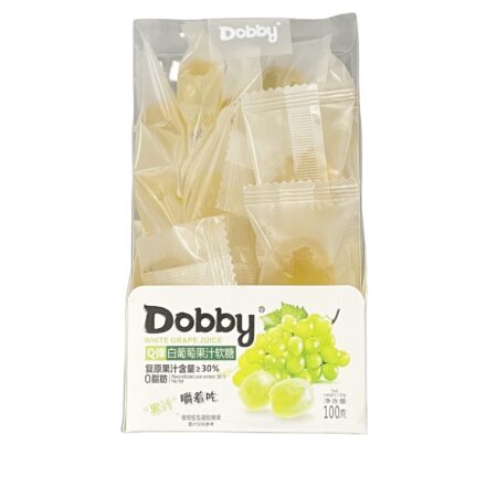 哆比Q弹白葡萄果汁软糖 100g Dobby Soft Candy