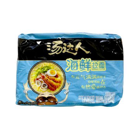 统一汤达人经典五入-海鲜拉面 UNIF Instant Noodle- Seafood Ramen Flavor