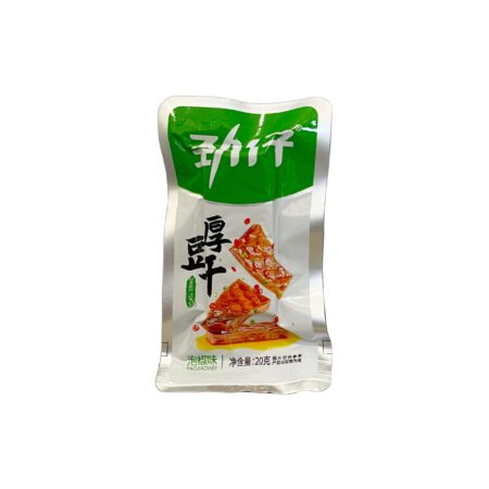 劲仔 厚豆干 泡椒味 20g JZ Roasted Tofu ( Pickle Chili Flavor)