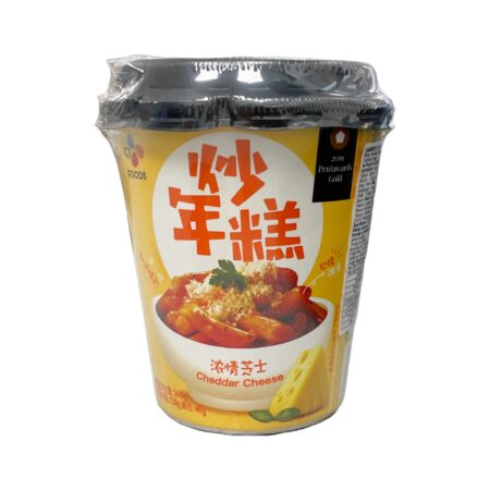 必品阁 浓情芝士炒年糕 杯装 160g Bibigo Fried Rice Cake With Cheese