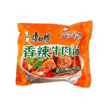 康师傅经典单包-香辣牛肉*104g KSF Spicy Beef Noodle