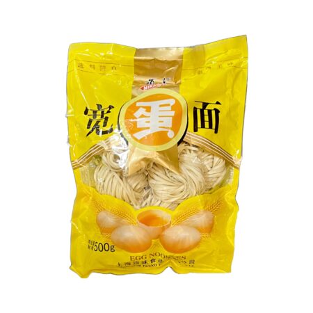 顶味 宽蛋面* 500g NIKKO Egg Noodle