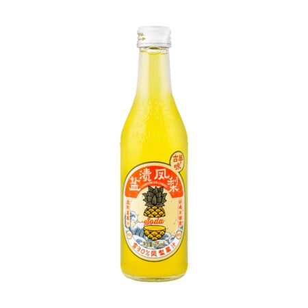 汉口二厂含气凤梨汁饮料 275ml HKEC Juice Soda Pinaapple Flavor