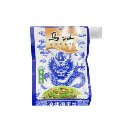 乌江 凉拌海带丝鲜香味 70g WJ Seasoned Seaweed 70g