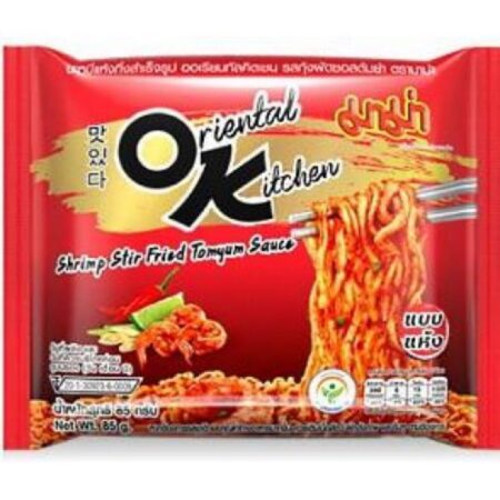 妈妈牌冬阴功拌面 85g MAMA Ok Shrimp Stir Fried Tom Yum