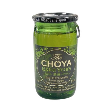 Choya 蝶矢熟成梅子酒-含整颗梅子 50ml Choya Extra Years Plum Wine With Plums 17% Alc.