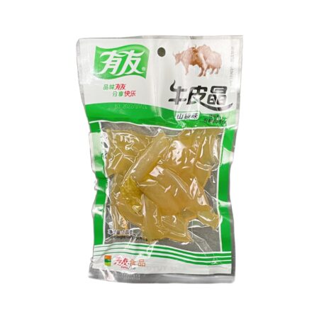 有友牛皮晶-山椒味 100g YY Beef Tendon Spicy