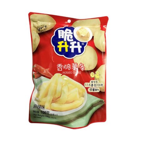 脆升升薯条-麻辣味 100g CSS Chips-Hot&Spicy Flavor