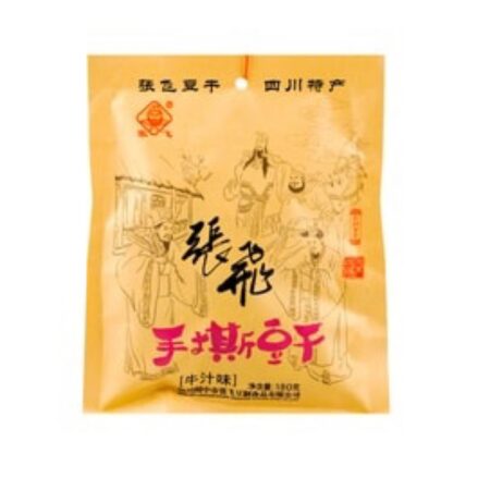 张飞手撕豆干 牛汁味* 180g ZF Beancurd - Beef Flavor