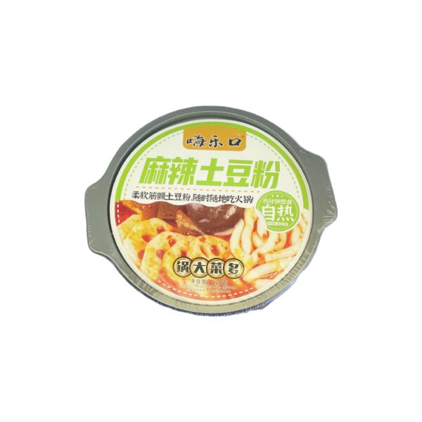 嗨乐口自热麻辣土豆粉 420g HLK Self-heating Hot And Spicy Potato Vermecil