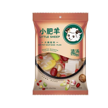 小肥羊火锅底料（清汤）130g Little Sheep Hot Pot Soup Base（Plain）