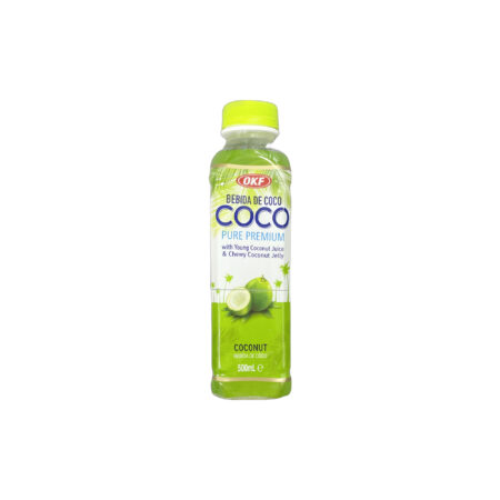 OKF Aloe Vera芦荟汁-椰子味 500ml Coconut Jelly Juice