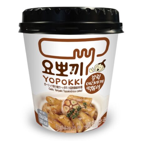 Yopokki 蒜味年糕* 120g Yopokki Gralic Teriyaki Topokki