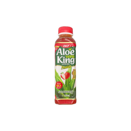 OKF Aloe Vera芦荟汁-草莓味*500ml Aloe Vera King Strawberry Flavor