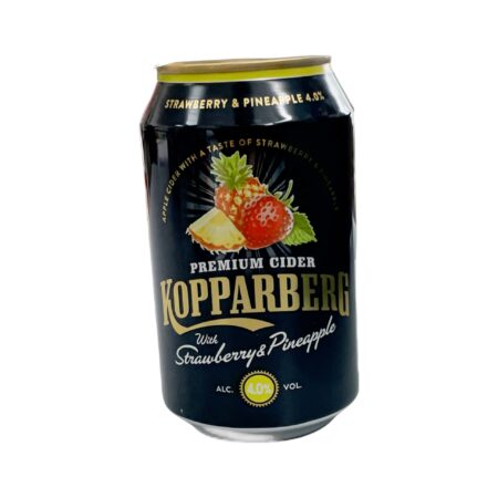 Kopparberg 草莓菠萝味 果啤 330ml 4.0% Vol Strawberry and Pianeapple Flavor