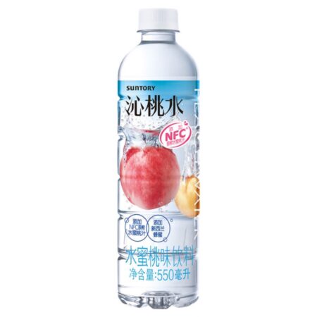 三得利沁桃水 水蜜桃味 550ml SDL Peach Water