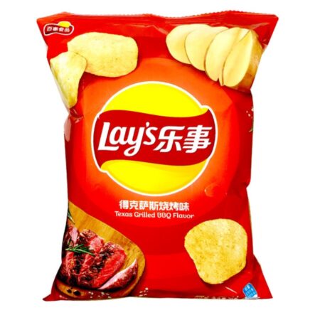 乐事薯片 得克萨斯烧烤味* 70g Lay's Potato Crispy BBQ Flavor