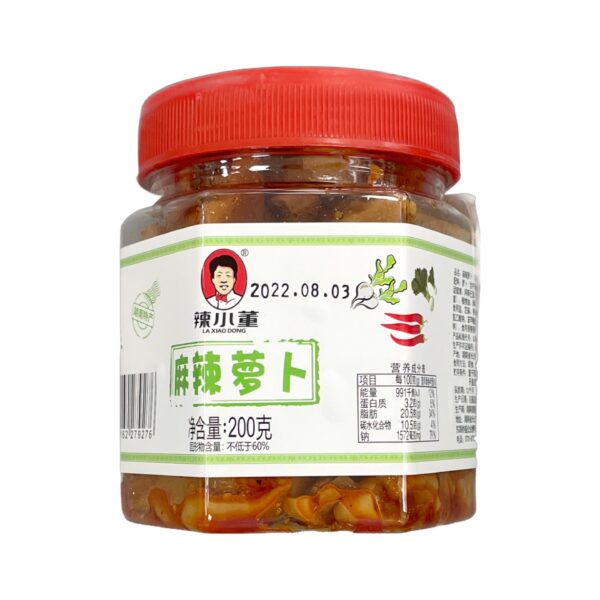 辣小董 麻辣萝卜干 200g LXD Spicy Dried Radish