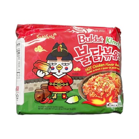 三养 火鸡面拌面-泡菜味五连包 675g SY Hot Chicken Flavor Ramen Kimchi Flavor