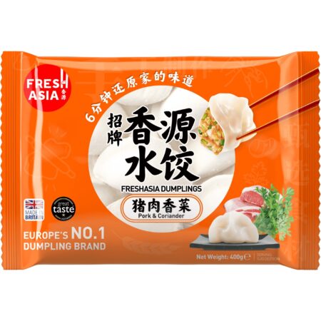 香源水饺-猪肉香菜*400g Freshasia Dumpling Pork Coriander