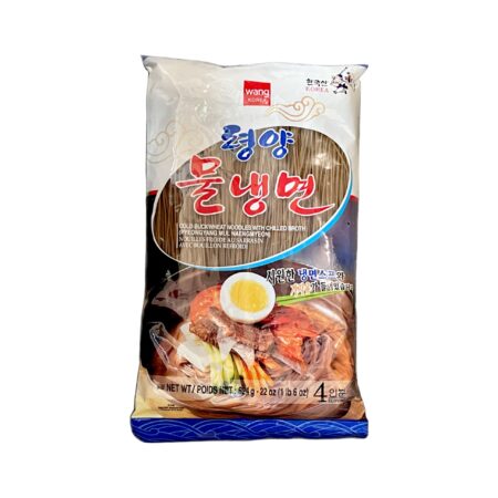 平壤冷面四人份带辣酱调料包 Cold Noodles For 4