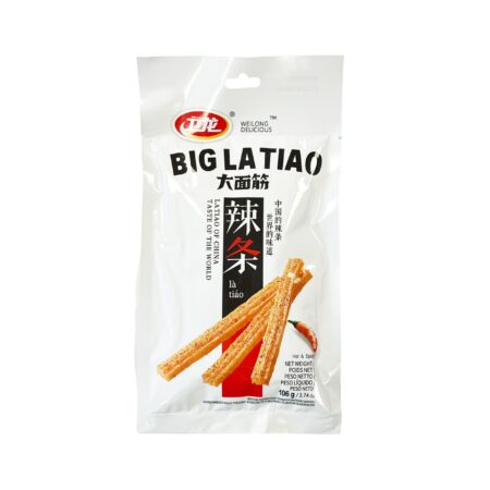 卫龙大面筋-香辣* 106g WL Latiao-Hot Flavor