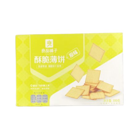 良品铺子 酥脆薄饼-原味*300g BS Crispy Cracker-Original 300g