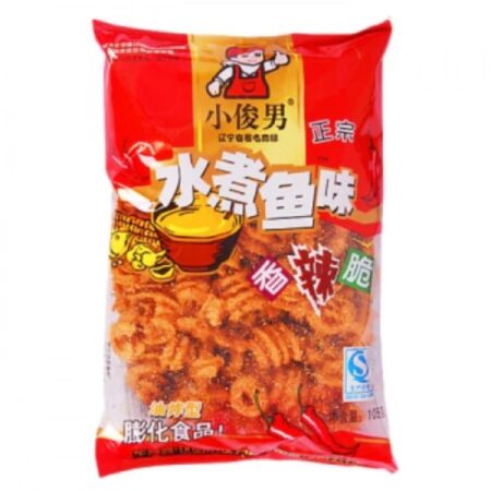 小俊男香辣脆 水煮鱼味 140g XJN Chilli Crispy（Spicy Fish）