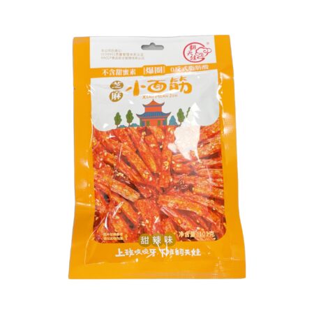 翻天娃 芝麻小面筋*191g FTW- Sesame Gluten Slices- Spicy