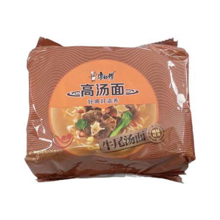 康师傅经典五入-牛尾汤面*525g KSF Instant Noodle 5packs-Artificial OxTail Soup