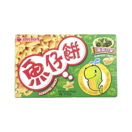 好丽友 东洋鱼仔饼-紫菜味*33g Orion Korepab Snack（Seaweed Flavour）