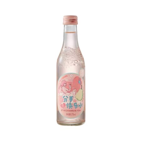 汉口二厂含气桃花风味啤梨果汁饮料 275ml HKEC Juice Peach Blossom And Pear Drink