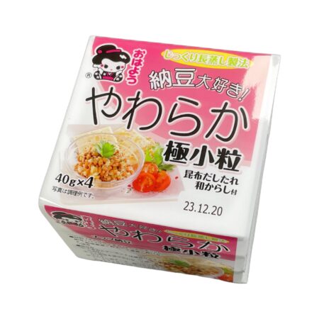 Yamada纳豆 四盒装 40g✖️4 Yamada Natto Daisuki Kotsubu Mini-4