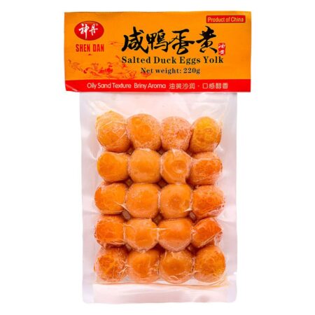 神丹 咸鸭蛋黄 220g SD Salted Duck Eggs Yolk