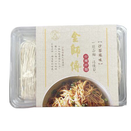 金师傅台湾拌面-拉面 沙茶风味 570g JSF Taiwan Noodle - Staty Sauce