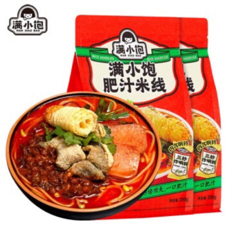 满小饱-肥汁米线*310g MXB - Spicy Instant Vermicelli