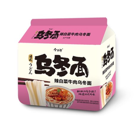 今麦郎乌冬五连包-辣白菜牛肉 795g JML Udon 5packs-Kimchi and Beef