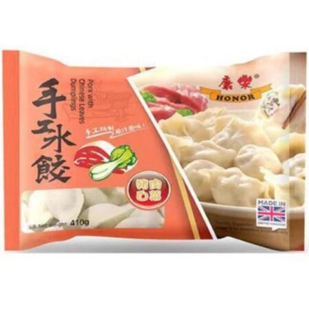 康乐水饺-猪肉白菜 410g HR Dumplings Pork With Chinese Leaves 410g