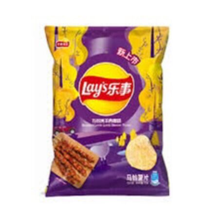 乐事薯片 孜然羊肉味* 70g Lay‘s Crisps BBQ Lamb Flavour