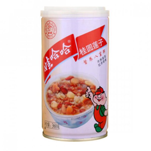 娃哈哈桂圆莲子八宝粥*360ml WHH Longdan Lotus Porridge 360ml