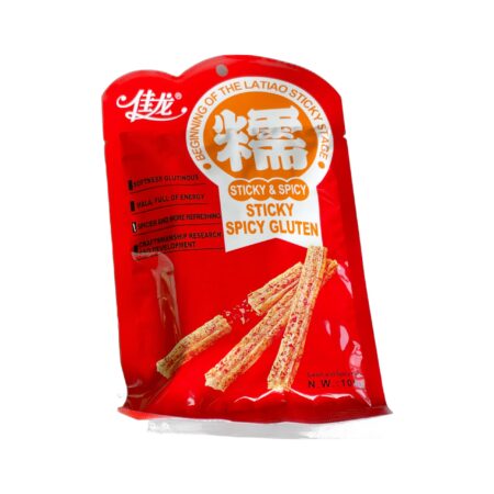 佳龙糯辣条-甜辣味* 106g JL Sticky Spicy Strips- Sweet And Spicy Flavor