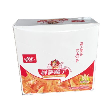 佳龙鲜笋魔芋-香辣味* 360g JL Konjac Snack With Bamboo- Spicy