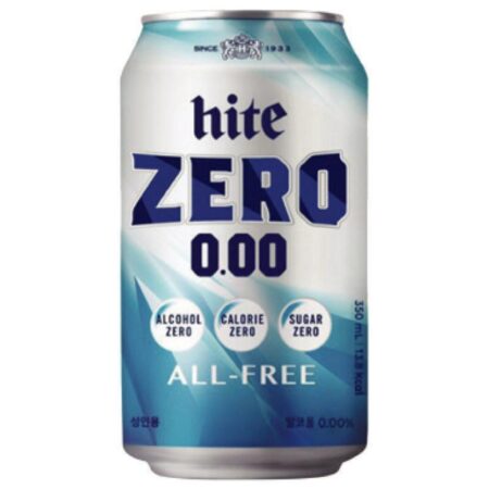 Hite Zero无酒精啤酒风味饮料 350ml Hite Zero No Alcoholic Malt Beverage