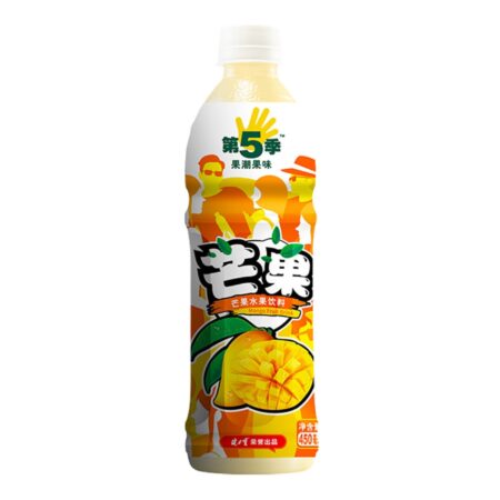 健力宝 第五季水果饮料-芒果*450ml JLB S5 Fruit Drink Mango