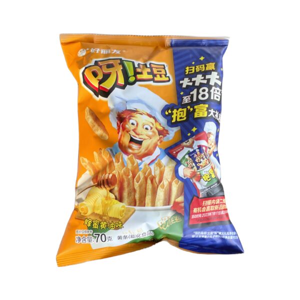 呀土豆 蜂蜜黄油味* 70g HLY Photo Chips- Honey Flavor