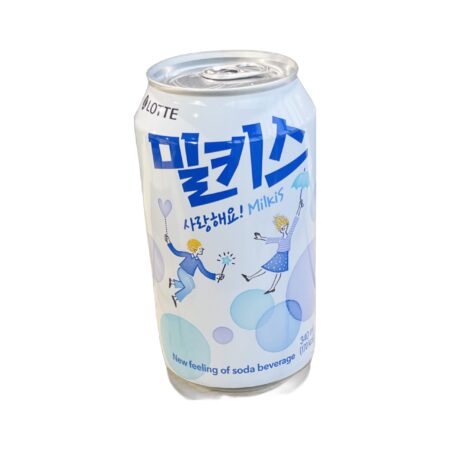 乐天牛奶苏打水 罐装* 340ml Milkis Can