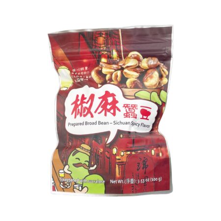 六福蚕豆 椒麻味 100g SF Broad Bean - Spicy