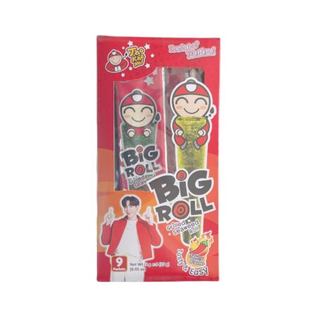 小老板Big Roll香脆海苔-辛辣味* 27g XLB BigRoll Seaweed- Spicy