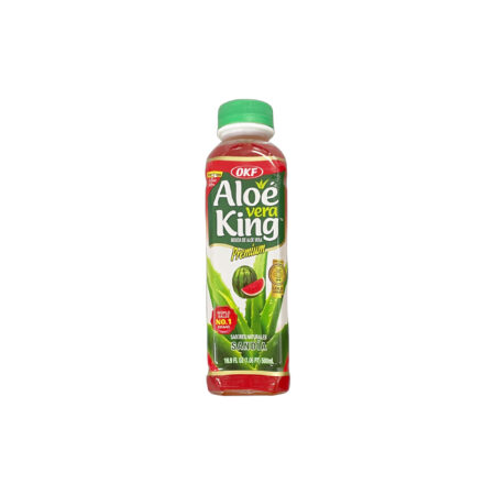 OKF Aloe Vera芦荟汁-西瓜味*500ml Aloe Vera King Watermelon Flavor