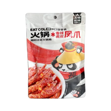 五级孤独-虎皮鸡爪 香辣*105g WJGD Hot Pot Spicy and Hot Chicken Snacks